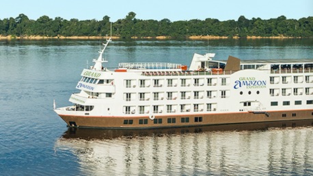 Rio Amazonas, a bordo do Grand Amazon Expedition 1